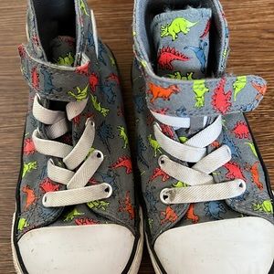 Dinosaur Kids Converse Hi-top